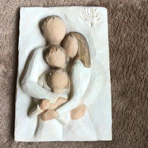 Willow Tree family plaque New no tags